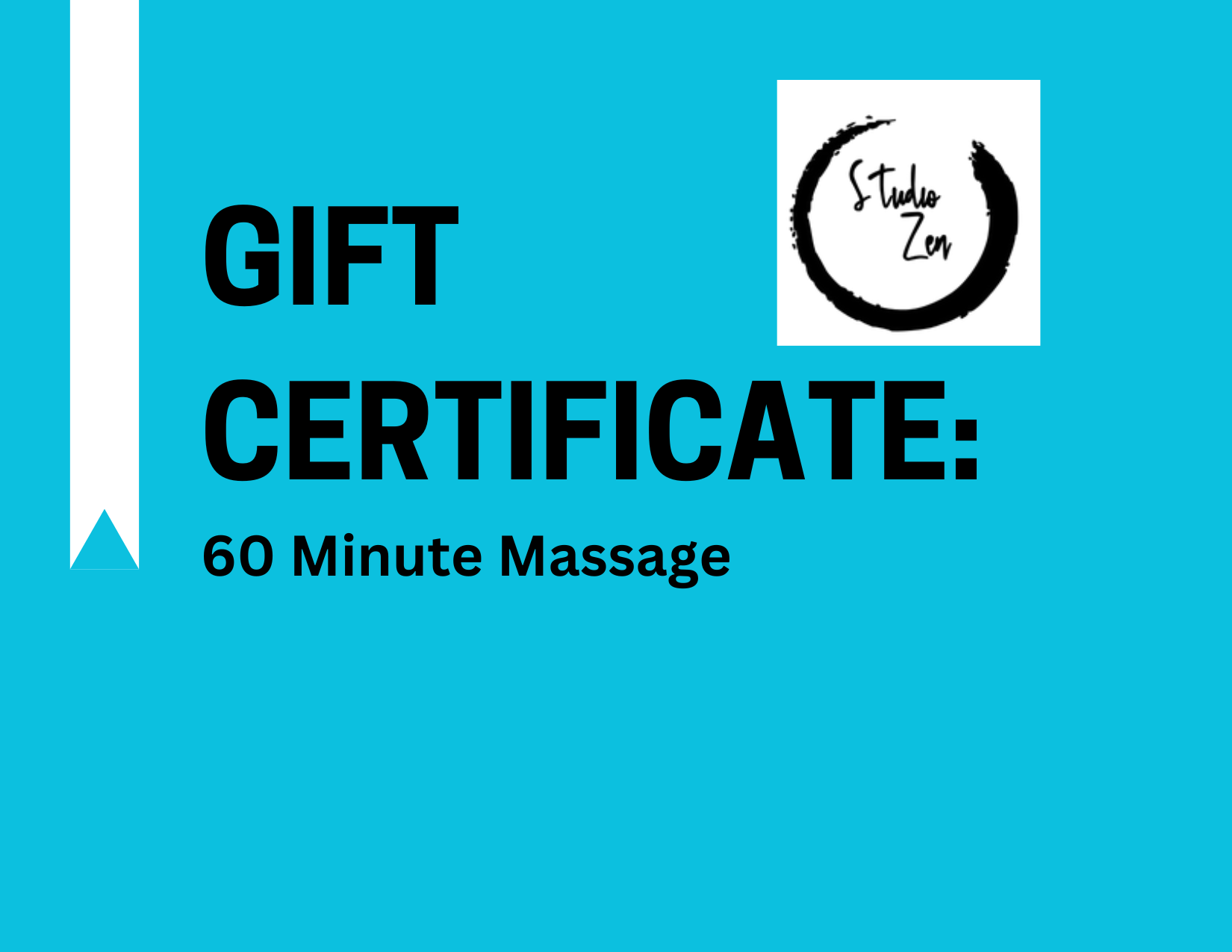 60 minute gift certificate